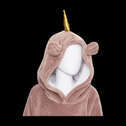 Homewear & Kledingaccessoires|Ygo Hoodie UNICORN Poly Roze