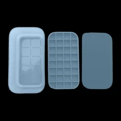 Aperitief & Wijn|Ygo Ijsblokjesvorm DOTZ Sil. M/Ijsbak Blauw