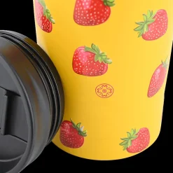 Koffie & Thee|To Go|Ygo Isoleermok DAMYAN 350ml Berry Geel/Rood