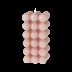 Woondecoratie|Ygo Kaars BALLS Bolletjesvorm Hoog Roze