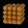 Woondecoratie|Ygo Kaars BALLS Bolletjesvorm XL Oker