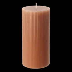 Woondecoratie|Ygo Kaars CANDELA 14 cm Tabak