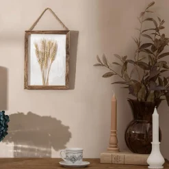 Woondecoratie|Ygo Kaars COTTAGE S/3 Wit/Roze Ass.