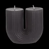 Woondecoratie|Ygo Kaars NOVELTY Antraciet