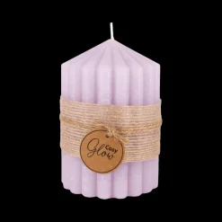 Woondecoratie|Ygo Kaars RIBBLE 10 Paars