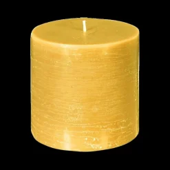 Woondecoratie|Ygo Kaars RUSTIC Cil. 7 Geel