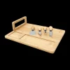 Servies|Tafelaccessoires|Ygo Kaasplank FRAGO M/4Del. Bestek Bamboe