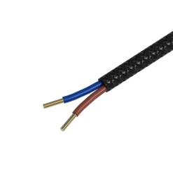 Toebehoren|Ygo Kabel Stof 60W 1,5m Zwart