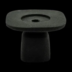 Woondecoratie|Ygo Kandelaar SQUER Alu Zwart S