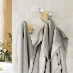 Opbergen|Ygo Kapstok MELODY 2H. Naturel/Nikkel