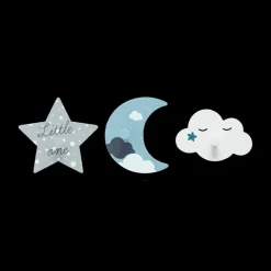 Tapijten | Meubels|Ygo Kapstokhaak LOVE YOU Blauw