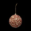 Woondecoratie|Kerst|Ygo Kerstbal JULLEBALL Rood/Goud