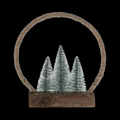 Kerst|Ygo Kerstfiguur X-MAS Led Jute Ass