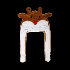 Kerst|Ygo Kerstmuts RUDOLF met Bewegende Oortjes