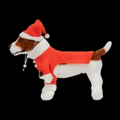 Kerst|Ygo Kerstoutfit Hond HOLLY Rood/Wit