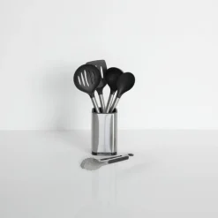 Bakaccessoires|Bestek|Ygo Keukengereiset COOKS 5Del. met Houder Inox