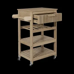 Bergkasten|Ygo Keukentrolley CALUNA Naturel