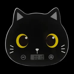 Bakaccessoires|Ygo Keukenweegschaal BLACK CAT