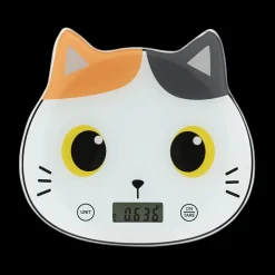 Bakaccessoires|Ygo Keukenweegschaal ORANGE CAT