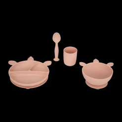 Servies|Ygo Kindereetset UNICORN Sil. Roze