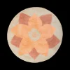 Slaapkamer|Accessoires|Ygo Kindertapijt FLEURI Rond Roze/beige