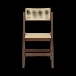 Klapstoelen|Ygo Klapstoel JACCO Ash Wood Walnut/Rotan