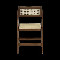 Klapstoelen|Ygo Klapstoel JACCO Ash Wood Walnut/Rotan