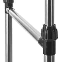 Kledingrekken|Ygo Kledingrek FRAK Dubbel RVS