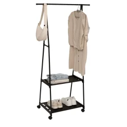Kledingrekken|Ygo Kledingrek HINTISA Metaal Zwart