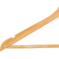 Kapstokken|Opbergen|Ygo Kleerhanger Set van 8 JIV Hout Naturel