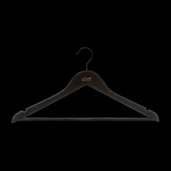 Kapstokken|Opbergen|Ygo Kleerhanger Set van 3 RUKA Rubber Zwart