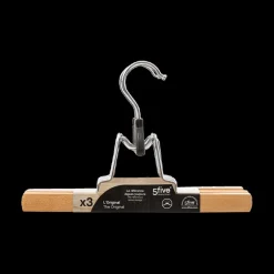 Kapstokken|Opbergen|Ygo Kleerhanger Set van 3 TUA Hout Naturel
