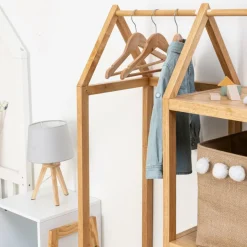 Decoratieve Accessoires|Tapijten |Ygo Kleerhanger WITTI S/4 Hout Naturel