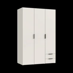 Draaideurkasten|Ygo Kleerkast ALASKA B120 Wit
