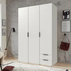 Draaideurkasten|Ygo Kleerkast ALASKA B120 Wit