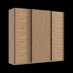 Schuifdeurkasten|Ygo Kleerkast GERONA Artisan Eik B250
