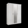 Draaideurkasten|Ygo Kleerkast HAVARD B135 Wit