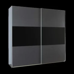 Schuifdeurkasten|Ygo Kleerkast KOLDING Zwart B261