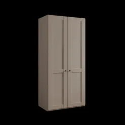 Draaideurkasten|Ygo Kleerkast NAVAN B100 Kiezelgrijs