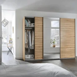 Schuifdeurkasten|Ygo Kleerkast SWEDEN Eik Sonoma B271