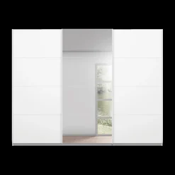 Schuifdeurkasten|Ygo Kleerkast SWEDEN Wit B271