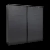Schuifdeurkasten|Ygo Kleerkast WATFORD Nox Zwart B245