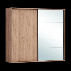 Schuifdeurkasten|Ygo Kleerkast ZELDA French Oak B240