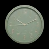 Woondecoratie|Ygo Klok ALIZE Ø30 Groen