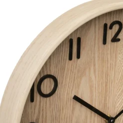 Woondecoratie|Ygo Klok IRKIS Rnd MDF Naturel