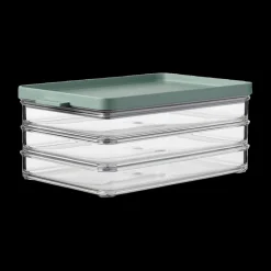 Bewaaraccessoires|Ygo Koelkastdoos Vlees OMNIA 3-Laags Nordic Sage