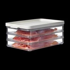 Bewaaraccessoires|Ygo Koelkastdoos Vlees OMNIA 3-Laags Nordic Wit