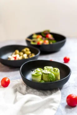 Servies|Ygo Kom BLACKSTONE 20.8 Melamine Zwart