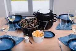 Servies|Ygo Kom MAYO Wit/Zwart