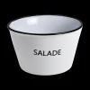 Servies|Ygo Kom SALADE Wit/Zwart